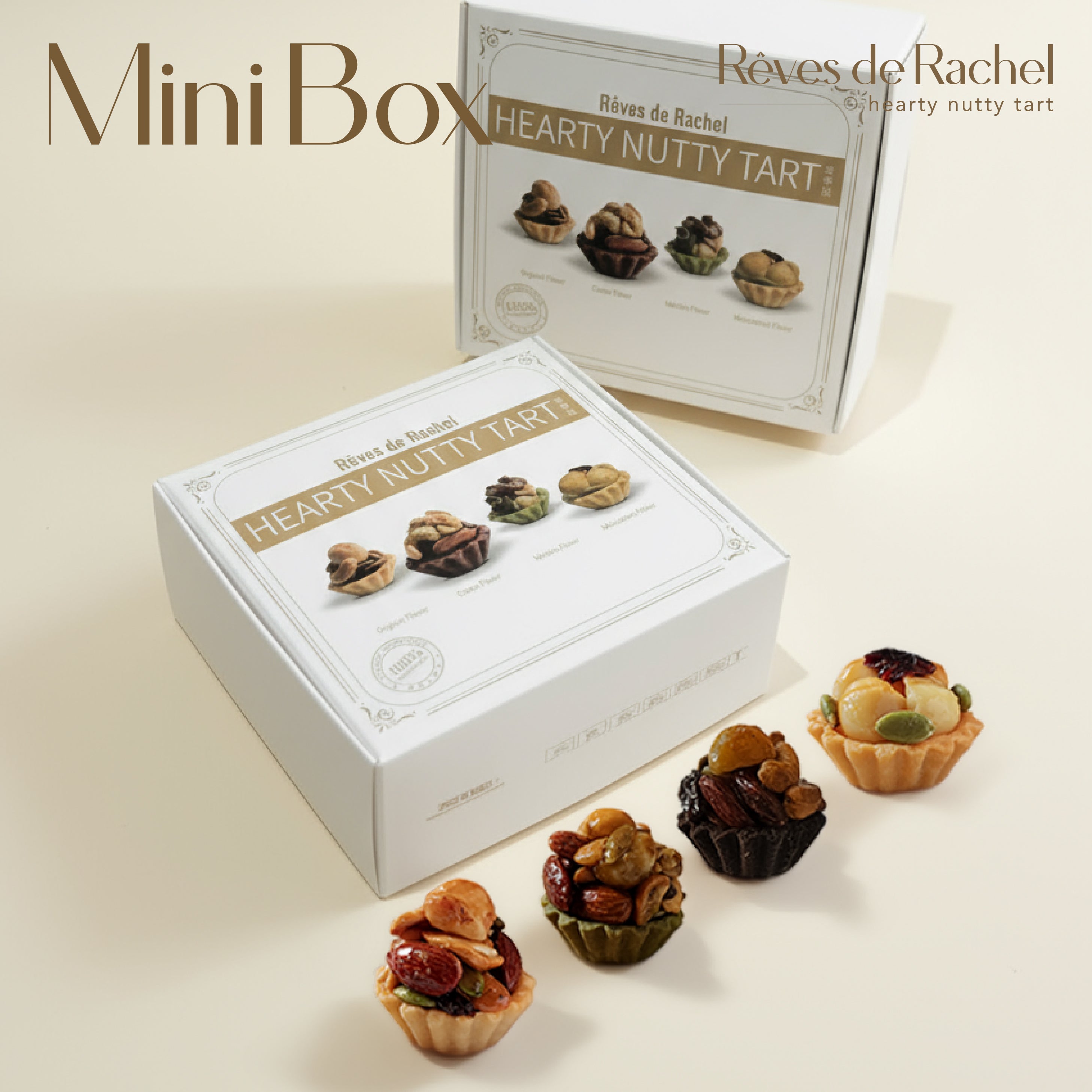 Hearty Nutty Tart Signature Mini Box – RêvesdeRachel | Hearty