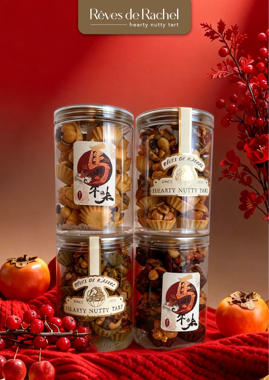 Hearty Nutty Tart Jar