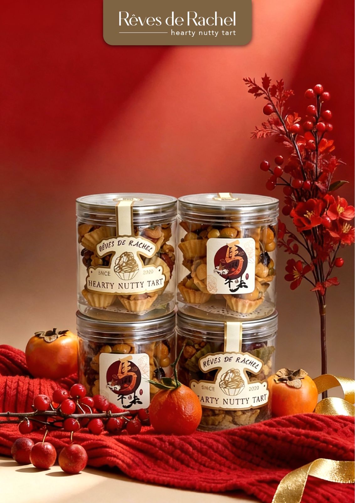 Hearty Nutty Tart Jar