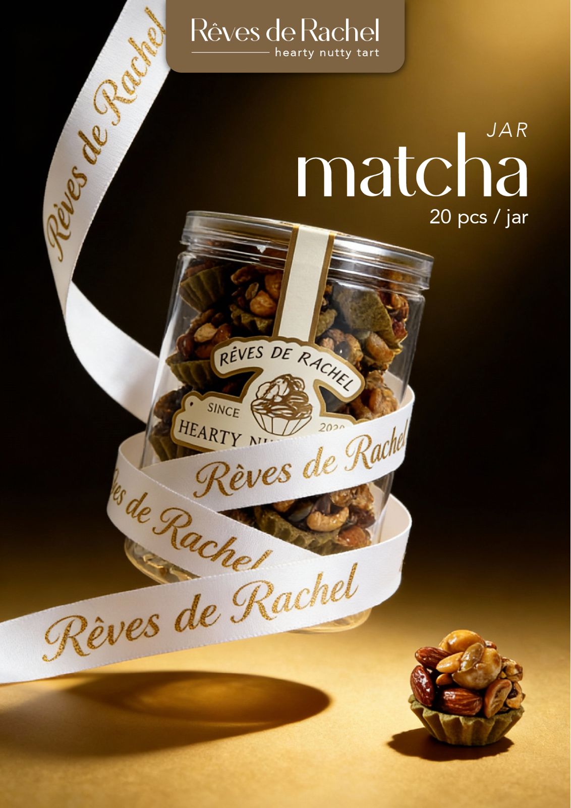 Hearty Nutty Tart Jar