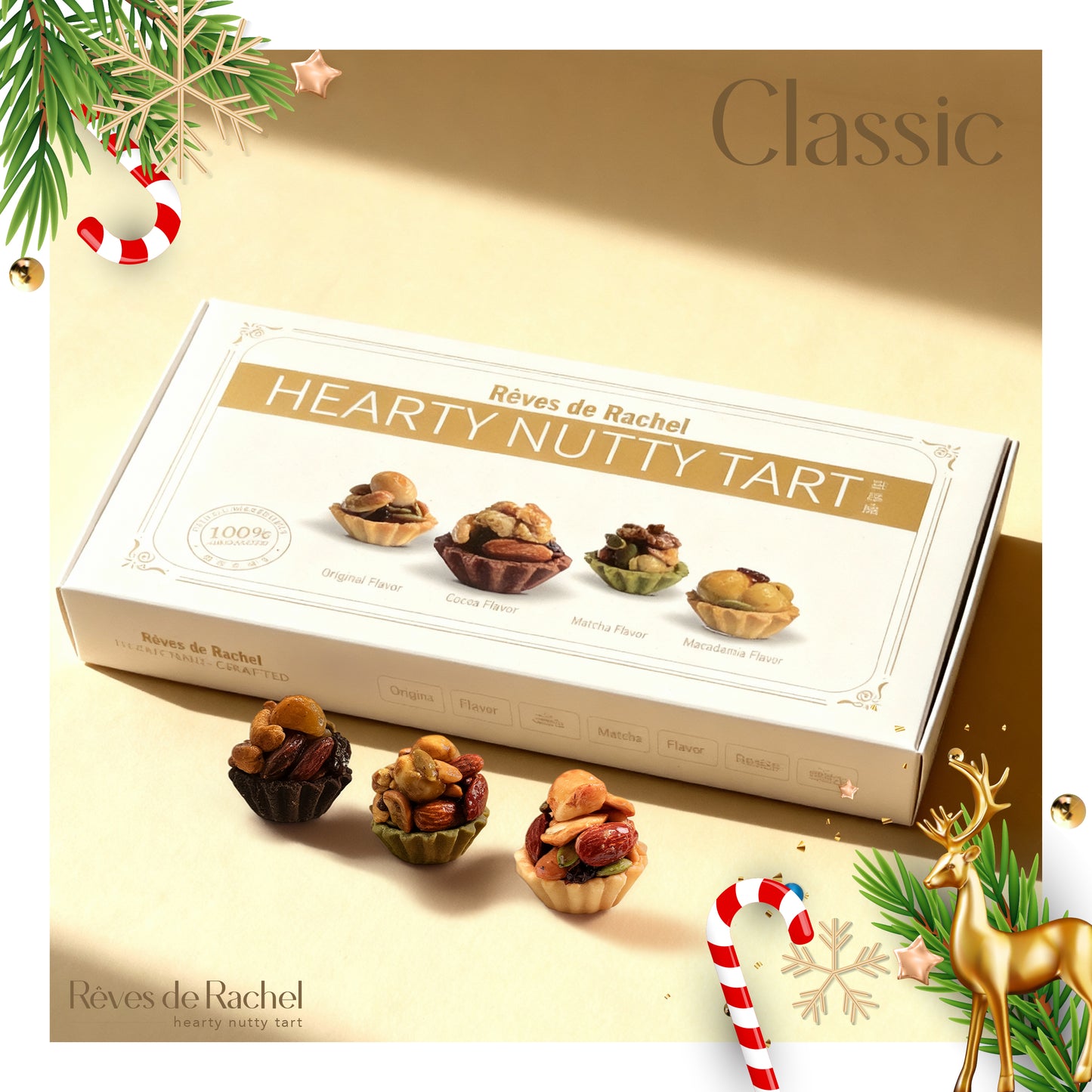 Hearty Nutty Tart Classic Box