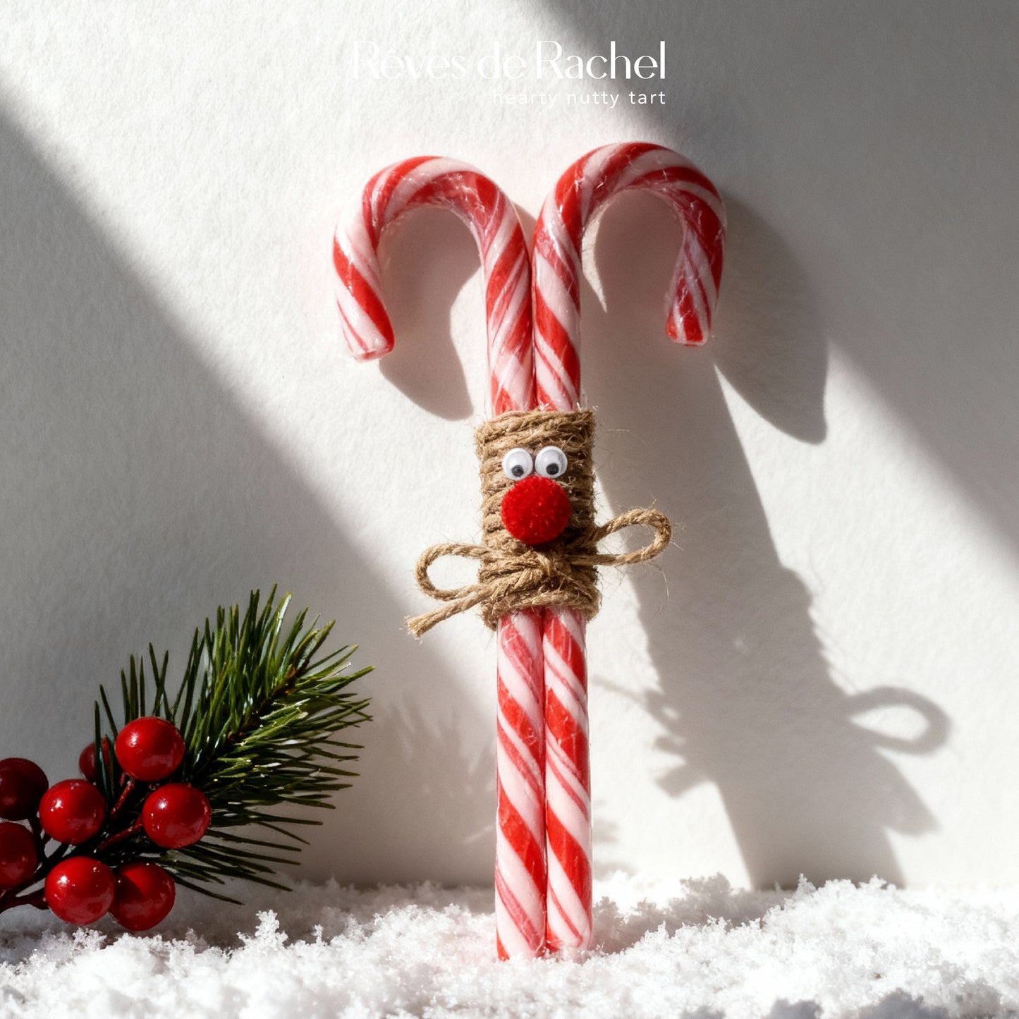 Reindeer Candy Cane Gift Stick (Buy 10 Free 1)