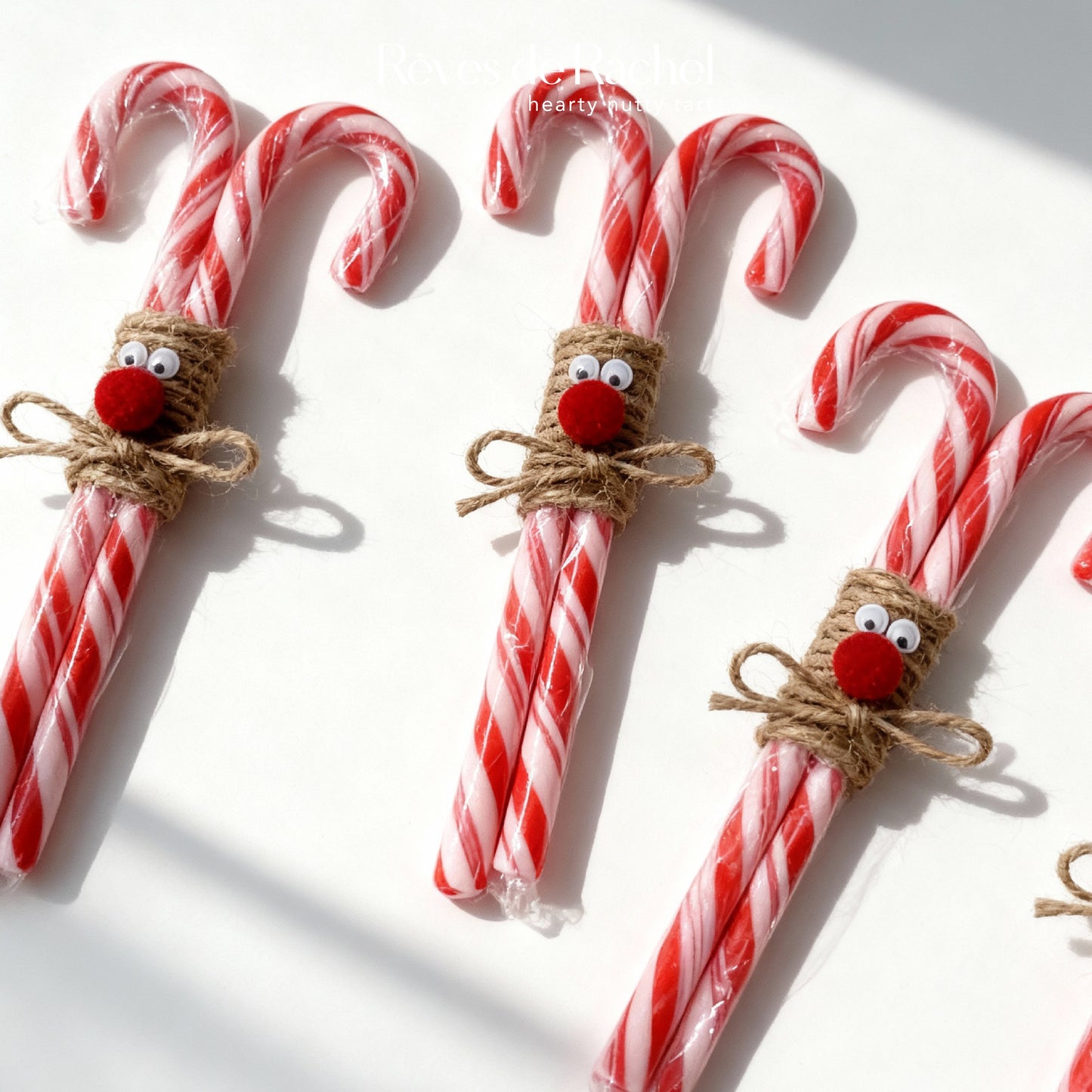 Reindeer Candy Cane Gift Stick (Buy 10 Free 1)
